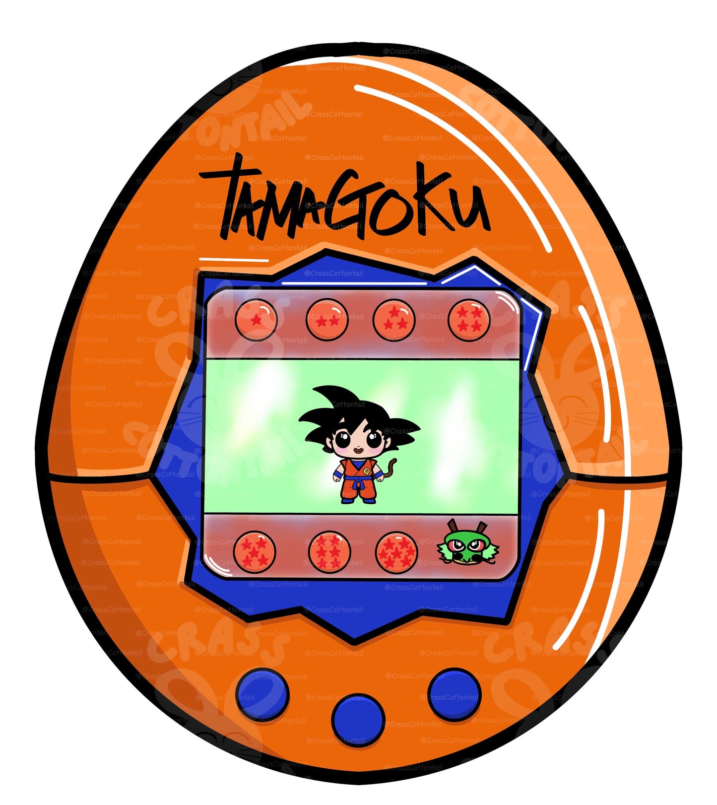 Anime Fighter Keychain Charm