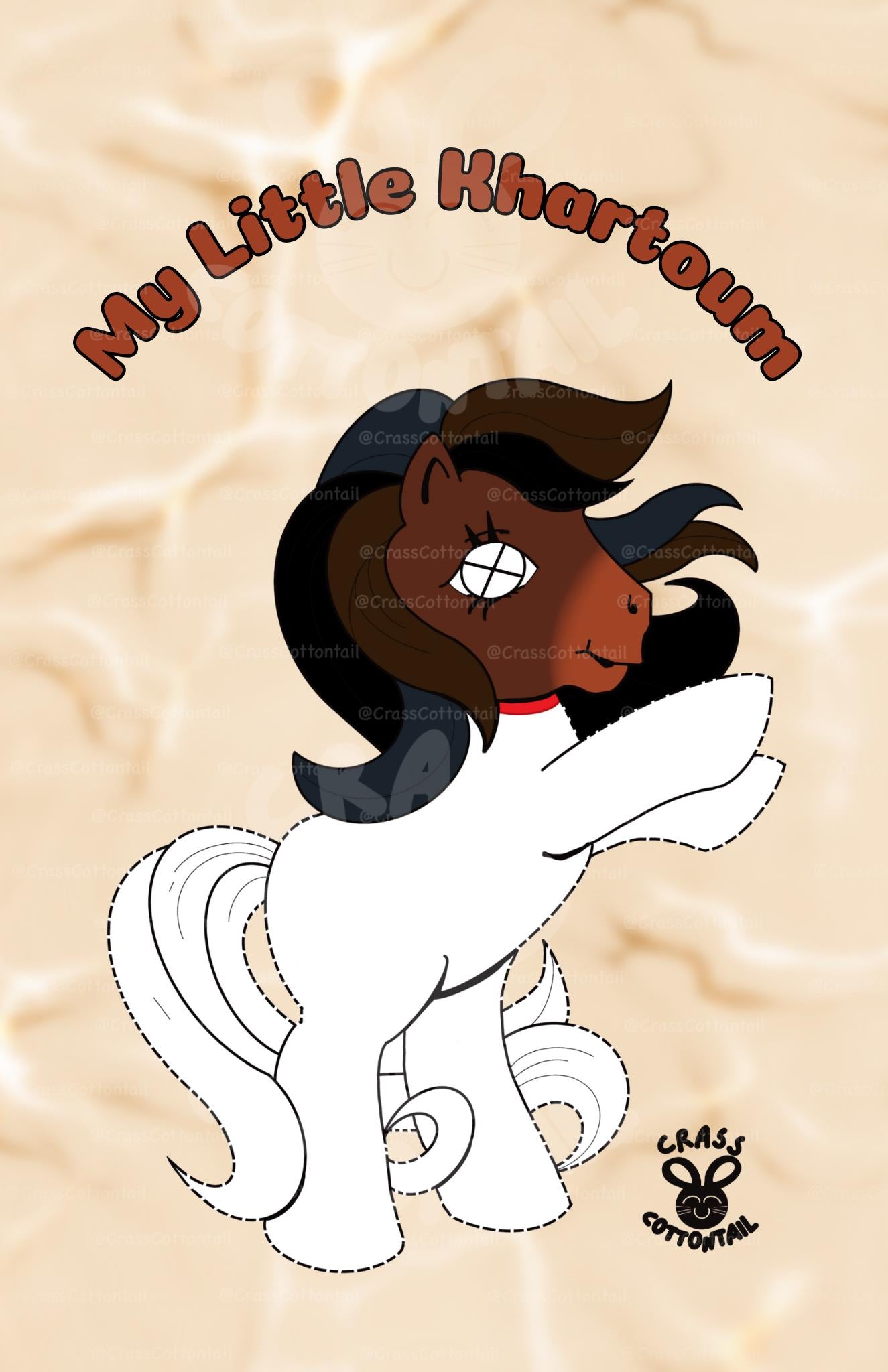 Mafia Horse Head 8.5x11 Art Print