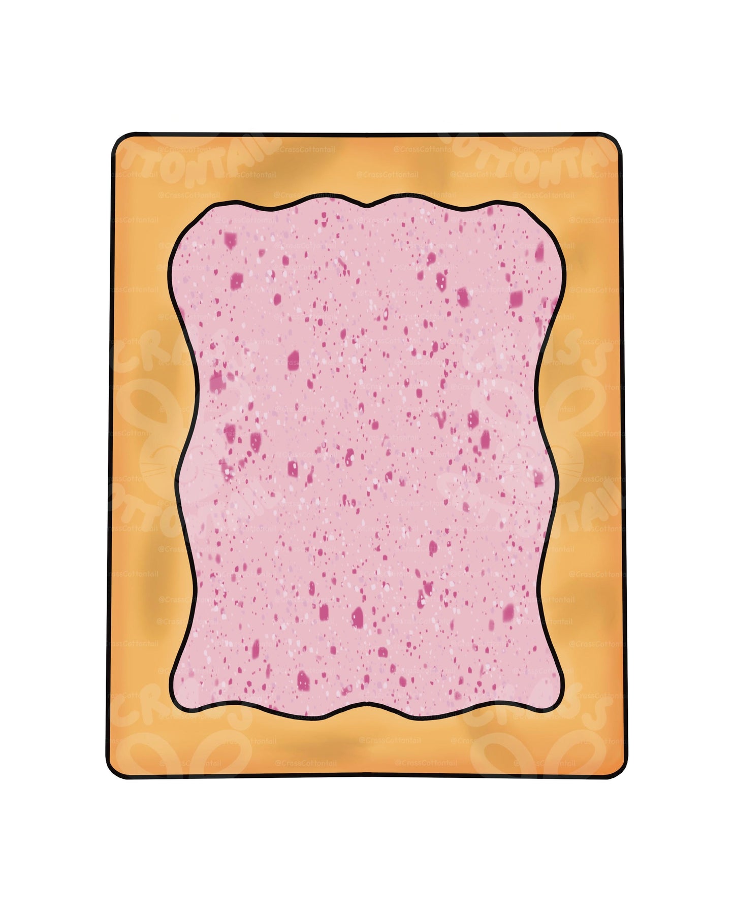 Poptart Wall Art Print 8.5x11 Food Art Breakfast