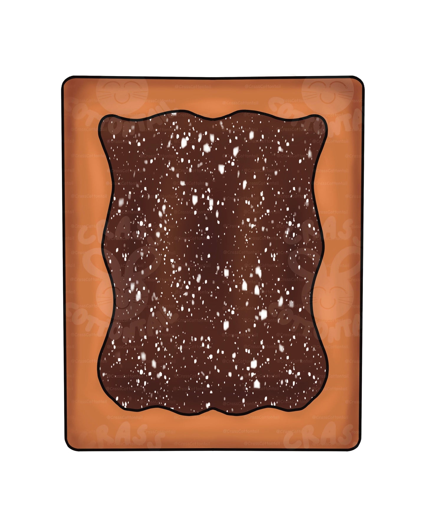 Poptart Wall Art Print 8.5x11 Food Art Breakfast