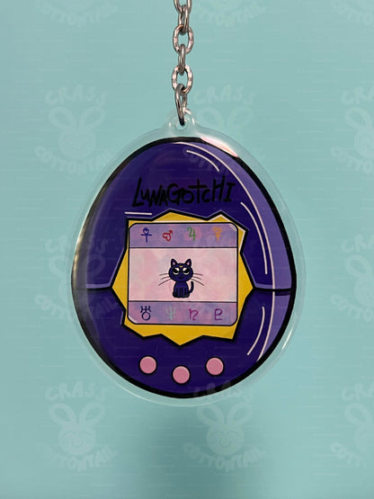 Anime Cat Keychain Charm