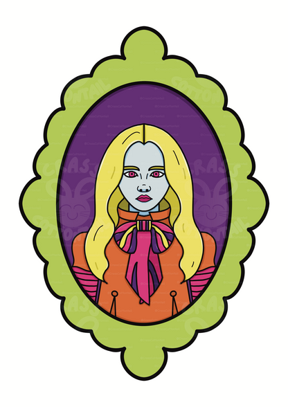 Pop Color Horror Movie Android 3"x2" Vinyl Sticker