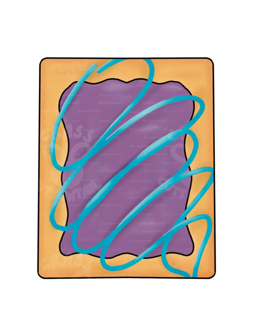 Poptart Wall Art Print 8.5x11 Food Art Breakfast